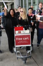 DAKOTA FANNING at Toronto Pearson International Airport 09/08/2016
