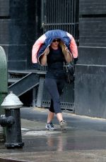 DAKOTA FANNING Out and About in New York 09/19/2016