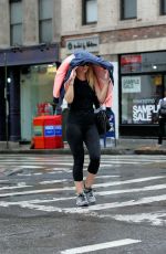 DAKOTA FANNING Out and About in New York 09/19/2016