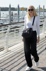 DAKOTA FANNING Out and About in Venice 09/04/2016