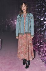 DAKOTA JOHNSON at Gucci Fashion Show at Milan Fashion Week 09/21/2016