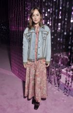 DAKOTA JOHNSON at Gucci Fashion Show at Milan Fashion Week 09/21/2016