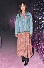 DAKOTA JOHNSON at Gucci Fashion Show at Milan Fashion Week 09/21/2016