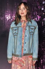 DAKOTA JOHNSON at Gucci Fashion Show at Milan Fashion Week 09/21/2016