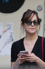 DAKOTA JOHNSON Out Shopping in New York 09/08/2016.