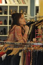 DAKOTA JOHNSON Shopping in Milan 09/21/2016