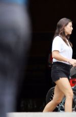 DANIELLE CAMPBELL Out and About in Hollywood 09/22/2016