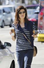 DAPHNE ZUNIGA Out and About in Los Angeles 09/04/2016