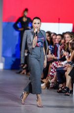 DEMI LOVATO at Hillary Clinton