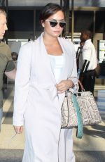 DEMI LOVATO at Los Angeles International Airport 09/28/2016