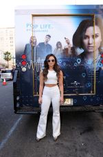 DEMI LOVATO at Marriott Rewards Event on Hollywood Walk of Fame in Los Angeles 09/17/2016