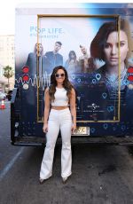 DEMI LOVATO at Marriott Rewards Event on Hollywood Walk of Fame in Los Angeles 09/17/2016