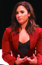 DEMI LOVATO at Social Good Summit at 92Y in New York 09/19/2016