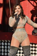 DEMI LOVATO Performs at 2016 Global Citizen Festival in New York 09/24/2016