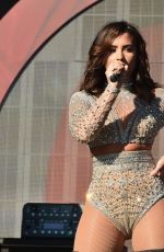 DEMI LOVATO Performs at 2016 Global Citizen Festival in New York 09/24/2016