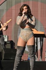 DEMI LOVATO Performs at 2016 Global Citizen Festival in New York 09/24/2016