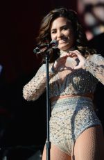 DEMI LOVATO Performs at 2016 Global Citizen Festival in New York 09/24/2016