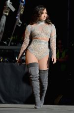 DEMI LOVATO Performs at 2016 Global Citizen Festival in New York 09/24/2016
