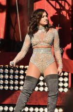 DEMI LOVATO Performs at 2016 Global Citizen Festival in New York 09/24/2016