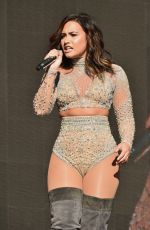 DEMI LOVATO Performs at 2016 Global Citizen Festival in New York 09/24/2016