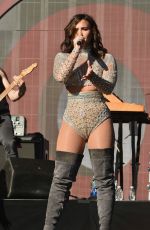 DEMI LOVATO Performs at 2016 Global Citizen Festival in New York 09/24/2016