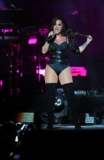 DEMI LOVATO Performs at Grandstand at Minesota State Fair 08/31/2016