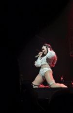 DEMI LOVATO Perofrms at a Concert in Dallas 09/12/2016