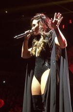 DEMI LOVATO Perofrms at a Concert in Dallas 09/12/2016