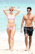 DEVON WINDSOR in Bikini at a Beach in Miami 09/05/2016