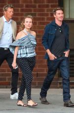 DIANE KRUGER and Garrett Hedlund Out for Dinner in New York 09/12/2016