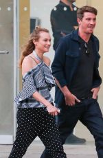 DIANE KRUGER and Garrett Hedlund Out for Dinner in New York 09/12/2016
