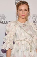 DIANE KRUGER at New York City Ballet Fall Gala 09/20/2016