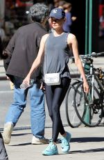 DIANE KRUGER Heading to a Gym in New York 09/24/2016