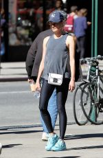 DIANE KRUGER Heading to a Gym in New York 09/24/2016