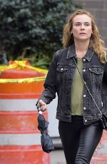 DIANE KRUGER Out and About in New York 09/21/2016
