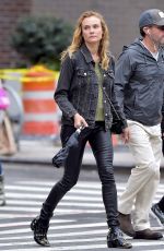 DIANE KRUGER Out and About in New York 09/21/2016
