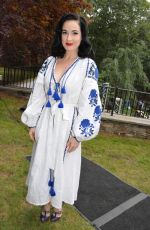DITA VON TEESE at Labor of Love in East Hampton 09/02/2016