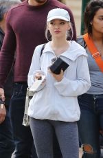 DOVE CAMERON Heading to a Yoga Class in Vancouver 09/09/2016