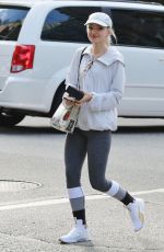 DOVE CAMERON Heading to a Yoga Class in Vancouver 09/09/2016