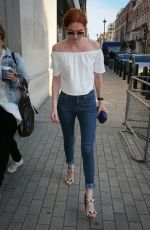 ELEANOR TOMLINSON at BBC Radio One Studios in London 08/31/2016