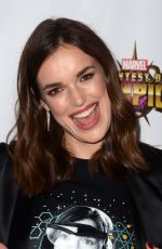 ELIZABETH HENSTRIDGE at ‘Agents of S.H.I.E.L.D.’ Season 4 Premiere in Los Angeles 09/19/2016