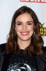 ELIZABETH HENSTRIDGE at ‘Agents of S.H.I.E.L.D.’ Season 4 Premiere in Los Angeles 09/19/2016