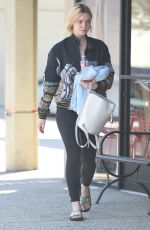 ELLE FANNING Arriving for Workout in Los Angeles 09/23/2016