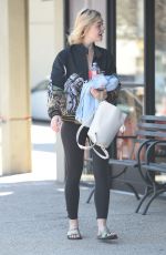ELLE FANNING Arriving for Workout in Los Angeles 09/23/2016