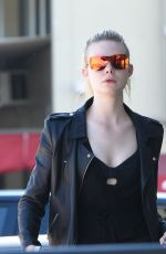 ELLE FANNING Heading to a Gym in Los Angeles 09/26/2016