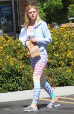 ELLE FANNING Leaves a Pharmacy in Los Angeles 09/09/2016