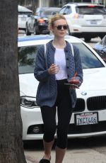ELLE FANNING Out and About in Studio City 09/22/2016