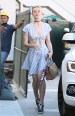 ELLE FANNING Out and About in West Hollywood 09/03/2016