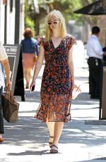 ELLE FANNING Out in Studio City 08/31/2016