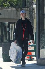 ELLE FANNING Out Shopping in Sherman Oaks 09/03/2016